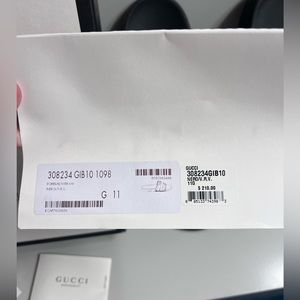 Gucci sandals size 12